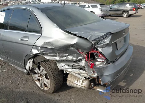 2011 Mercedes-Benz C 300 Luxury 4Matic from USA, damaged, VIN WDDGF8BB8BR142823